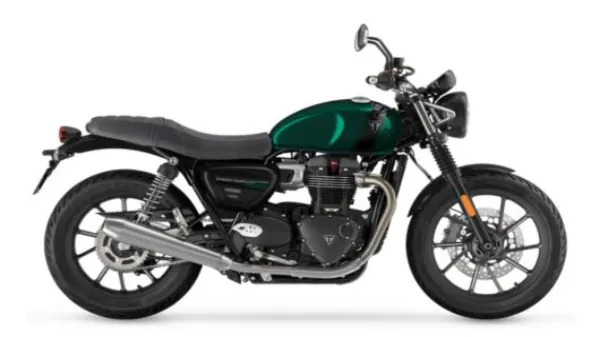 Triumph Speed Twin 900 Competition Green and Phantom Black